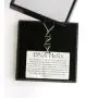 DNA Necklace 18 inch Sterling Silver Chain DNA Necklace 18 inch Sterling Silver Chain