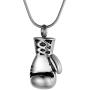 Boxing Glove Urn Pendant Cremation Jewelry COCO Park Stainless Steel Memorial Keepsake Ashes Necklace