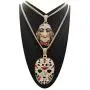 Shiny Jewelers USA Mens ICED Out Rapper MASK Hip HOP Pendant 24'' Box, Cuban, Rope Chain Necklace Shiny Jewelers USA Mens ICED Out Rapper MASK Hip HOP Pendant 24'' Box, Cuban, Rope Chain Necklace