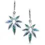 Rainbow Abalone Shell Weed Marijuana Leaf Leverback Drop Dangle Earrings For Women 925 Sterling Silver Rainbow Abalone Shell Weed Marijuana Leaf Leverback Drop Dangle Earrings For Women 925 Sterling Silver