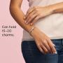 PANDORA Jewelry Moments Gold Clasp Charm Gold 14K Bracelet