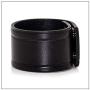 Heavstjer Punk Alloy Buckle Bracelet Wide Leather Wristband Cuff Bracelet