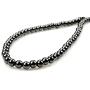 PURPLE WHALE Magnetic Hematite Round Bead Necklace 20'' | for Healing and Pain Relief, Stones for Healthy Blood Circulation