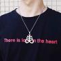 Silver Stainless Steel Church of Satan Satanic Leviathan Religions Cross Pendant Necklace, 22 Inch Chain
