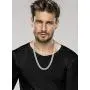 Miabella Solid 925 Sterling Silver Italian 9mm Solid Diamond-Cut Cuban Link Curb Chain Necklace for Men 18, 20,22, 24, 26, 28, 30 Inch Made in Italy Miabella Solid 925 Sterling Silver Italian 9mm Solid Diamond-Cut Cuban Link Curb Chain Necklace for Men 18, 20,22, 24, 26, 28, 30 Inch Made in Italy