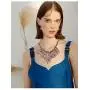 Beaded Bib Collar Necklaces for Women Africa Beaded Statement Necklaces Multi Layered Seed Bead Choker Necklace Bohemian Statement Necklace Fashion Jewelry Beaded Bib Collar Necklaces for Women Africa Beaded Statement Necklaces Multi Layered Seed Bead Choker Necklace Bohemian Statement Necklace Fashion Jewelry