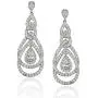 SWEETV Teardrop Bridal Earrings for Wedding, Brides, Bridesmaids, Pear Shaped Dangle Earrings for Women Prom, Rose Gold/Silver SWEETV Teardrop Bridal Earrings for Wedding, Brides, Bridesmaids, Pear Shaped Dangle Earrings for Women Prom, Rose Gold/Silver