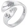 LOVECOM 925 Sterling Silver Dandelion Open Rings for Women Men Wedding Bands Vintage Love Nature Plants Wide Hugging Wrape Rings Girls Silver Jewelry Gifts LOVECOM 925 Sterling Silver Dandelion Open Rings for Women Men Wedding Bands Vintage Love Nature Plants Wide Hugging Wrape Rings Girls Silver Jewelry Gifts
