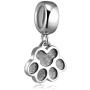 Mothers Day Charms,925 Sterling Silver Mother Daughter Charms Best Mom Charms,Dog Paw Charms Family Tree and Best Friend Beads fits European Bracelet, Gifts for Mom/Sister/Christmas/Birthday