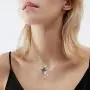 CHUYUN Frog Pendant Necklace Vintage Silver Plated Funny Animal Pendant Charm Necklace Jewelry for Women Men Children