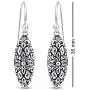 Charmsy Sterling Silver Jewelry Light-Weight Antique Filigree Drop Dangle Earring for Women Charmsy Sterling Silver Jewelry Light-Weight Antique Filigree Drop Dangle Earring for Women