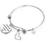 MAOFAED Mother Bracelet I Love You a Bushel and a peck Bracelet Gift for Mom Grandmom
