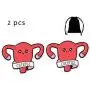 XUNER Cuterus Pin Uterus Uterus Ovaries Pin Medical Pins Enamel Brooch Uterine Medicine Brooches Feminist Jewelry Gifts for Woman &Nurses Graduate Students XUNER Cuterus Pin Uterus Uterus Ovaries Pin Medical Pins Enamel Brooch Uterine Medicine Brooches Feminist Jewelry Gifts for Woman &Nurses Graduate Students