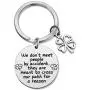SIDIMELO Coworker Leaving Gifts Retirement Keychain We Dont Meet People by Accident They are Meant to Cross Our Path for A Reason Going Away Thank You Keychain SIDIMELO Coworker Leaving Gifts Retirement Keychain We Dont Meet People by Accident They are Meant to Cross Our Path for A Reason Going Away Thank You Keychain