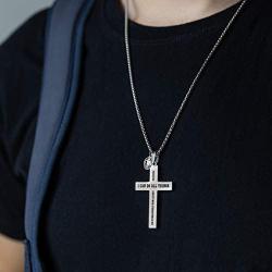 Palterwear Sport Necklace for Boys and Teens - Stainless Steel Pendant with Ball Charm and Inspirational Text (American Football)