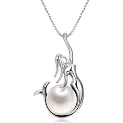 ANBALA Mermaid Necklace, Mermaid Pendant, Mermaid Jewelry for Women Girl, Mermaid Gifts for Women Girls, Mermaid Accessories, Mermaid Party Jewelry, Mermaid Birthday Gift