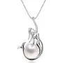 ANBALA Mermaid Necklace, Mermaid Pendant, Mermaid Jewelry for Women Girl, Mermaid Gifts for Women Girls, Mermaid Accessories, Mermaid Party Jewelry, Mermaid Birthday Gift