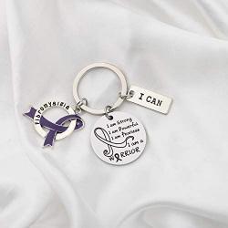 Spoon Theory Keychain Spoonie Gift Fibromyalgia Awareness Gifts I Am Strong I Am Enough Chronic Illness Jewelry Mental Health Awareness Gifts