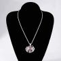 KMASAL Jewelry Iced Out Personality Fashion Spider Pendant 18K Gold Plated Bling CZ Simulated Diamond Hip Hop Necklace for Men Women