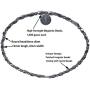 High Strength Hematite Magnetic Therapy Necklace, Arthritis Pain Migraine, and Joint Pain, Anxiety Relief Healing Stones Jewelry for Men and Women(Unisex),20” Length