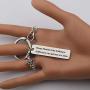 BAUNA Home Health Aide Gifts Home Health Aide Making a Difference one Patient at a Time Stethoscope Keychain Appreciation Gift for Nursing Doctor