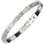 EBUTY Magnetic Bracelet for Women Sparkling Cubic Zirconia
