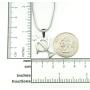 Genderfluid Necklace, 20'' Chain, Pure 304 Stainless Steel, Gender Spectrum Symbol