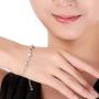 MIXIA Charming Jewelry Cubic Zircon Crystal Dolphin Shaped Chain Woman Silver Color Adjustable Bracelets