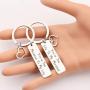 CENWA How I Met Your Mother Inspired Jewelry HIMYM Gift Youre The Marshall to My Lily Keychain Set Couples Gift