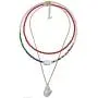 YBMYCM Rainbow Bead Necklace - Boho Tiny Beaded Choker Necklace Jewelry Gifts for Women YBMYCM Rainbow Bead Necklace - Boho Tiny Beaded Choker Necklace Jewelry Gifts for Women