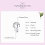 BAMOER Sterling Silver Boy Charms with Lovely Family Charm Bead Fit Pandora Bracelets for Women & Girls