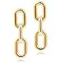 DAMLENG Fashion Unique Lightweight Long Resin Acrylic Gold Silver Chain Link Dangle Drop Earrings for Women Girls Statement Geometric Jewelry Gifts DAMLENG Fashion Unique Lightweight Long Resin Acrylic Gold Silver Chain Link Dangle Drop Earrings for Women Girls Statement Geometric Jewelry Gifts