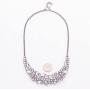 Jane Stone Fashion Statement Necklace Bling Rhinestone Choker Collar Chunky Jewelry