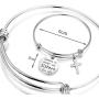 AKTAP Christian Jewelry Sisters in Christ are Sisters for Life Bracelet Sisters in Christ Gifts