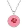 Ralukiia One Direction Gift Harry Style Merch Treat People with Kindness Enamel Necklace Keyring Jewelry