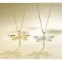FANCIME Sterling Silver Vivid Dragonfly Pendant Necklace Irish Celtic Heart Shaped Knot Antiqued Animals Necklace Dainty Fine Jewelry for Women Teen Girls,16+ 2'' Extender… FANCIME Sterling Silver Vivid Dragonfly Pendant Necklace Irish Celtic Heart Shaped Knot Antiqued Animals Necklace Dainty Fine Jewelry for Women Teen Girls,16+ 2'' Extender…