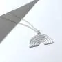 Boma Jewelry Sterling Silver Rainbow Necklace, 18 Inches Boma Jewelry Sterling Silver Rainbow Necklace, 18 Inches