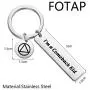 FOTAP Sobriety Gifts AA Recovery Jewelry Im A Comeback Kid Keychain Alcoholics Anonymous Gifts for Sober Sobriety FOTAP Sobriety Gifts AA Recovery Jewelry Im A Comeback Kid Keychain Alcoholics Anonymous Gifts for Sober Sobriety