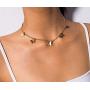 Joyiever Dainty Butterfly Necklace for Women Gold Choker Necklaces Butterfly Choker for Wife Girlfriend Friends Gifts