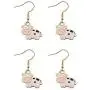 2 Pairs Cute Cat Dog Cow Stud Earring Dalmatians Spotted cat Animals Dangle Drop Earring for Women Girls Best Party Jewelry 2 Pairs Cute Cat Dog Cow Stud Earring Dalmatians Spotted cat Animals Dangle Drop Earring for Women Girls Best Party Jewelry