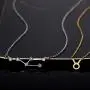 Hicarer 2 Pieces Zodiac Necklace Pendant 12 Astrology Necklace Gold Silver Astrology Horoscope Sign Chain with Astrology Card for Women Girl