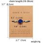 HUNO 4Pcs/Pack Handmade Druzy Wrap Friendship Braided Bracelet Adjustable Wrist Cord Beaded Bracelet for Women Girls Wish Card Jewelry