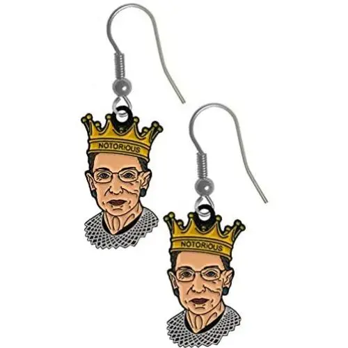 Balanced Co. Ruth Bader Ginsburg Earrings Balanced Co. Ruth Bader Ginsburg Earrings