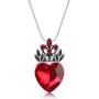FRTTVM Evie Red Heart Necklace Descendants Princess Costume Queen of Hearts Fan Jewelry for Girls Teens Halloween Parties FRTTVM Evie Red Heart Necklace Descendants Princess Costume Queen of Hearts Fan Jewelry for Girls Teens Halloween Parties