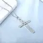 Starchenie Celtic Cross Necklace 925 Sterling Silver Women Celtic Knot Crucifix Pendant Religious Jewelry Christian Baptism Gift Starchenie Celtic Cross Necklace 925 Sterling Silver Women Celtic Knot Crucifix Pendant Religious Jewelry Christian Baptism Gift