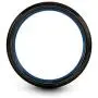 Chroma Color Collection Tungsten Carbide Wedding Band Ring 6mm for Men Women Green Red Fuchsia Copper Teal Blue Purple Black Center Line Dome Black Brushed Polished