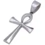 Double Rainbow Jewelry 18''-36'' Mens Stainless Steel Silver Egyptian Ankh Cross Pendant 6mm Cuban Curb Necklace Chain Link Double Rainbow Jewelry 18''-36'' Mens Stainless Steel Silver Egyptian Ankh Cross Pendant 6mm Cuban Curb Necklace Chain Link