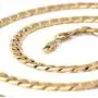 Followmoon 18K Gold Plated Link Cuban 7mm Necklace Chain Mens Jewelry For Men