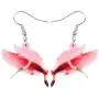 NEWEI Acrylic Flying Parrt Bird Dangle Earrings Big Long Drop For Women Sweet Animal Ornaments Jewelry Charm Gifts NEWEI Acrylic Flying Parrt Bird Dangle Earrings Big Long Drop For Women Sweet Animal Ornaments Jewelry Charm Gifts