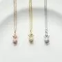 MignonandMignon Pineapple Necklace in Gold Silver Rose Gold 3D Pendant Necklace Mothers Day Jewelry Gift MignonandMignon Pineapple Necklace in Gold Silver Rose Gold 3D Pendant Necklace Mothers Day Jewelry Gift